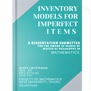 Inventory Model For Imperfect Item